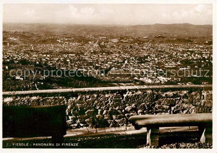 Fiesole Panorama di Firenze