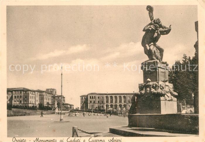 Orvieto Monumento ai Caduti e Caserma Avieri Kriegerdenkmal