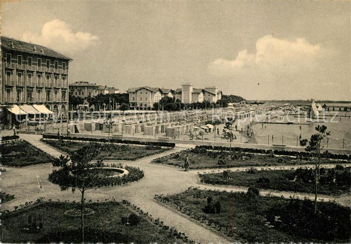 Grado Gorizia Giardini visione della spiaggia