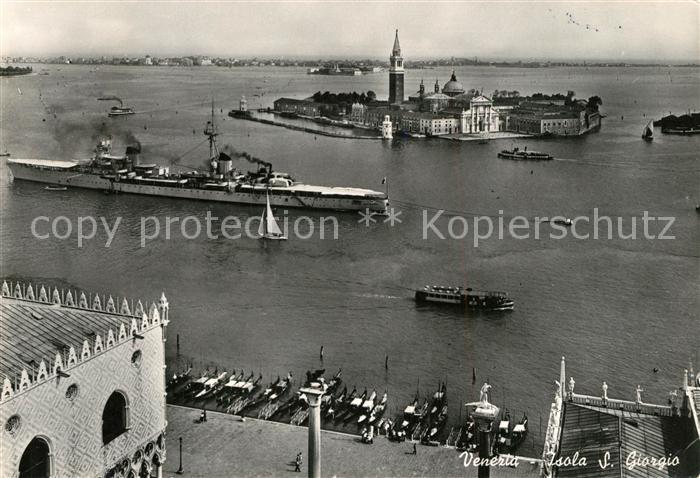 Venezia Venedig Panorama Isola San Giorgio