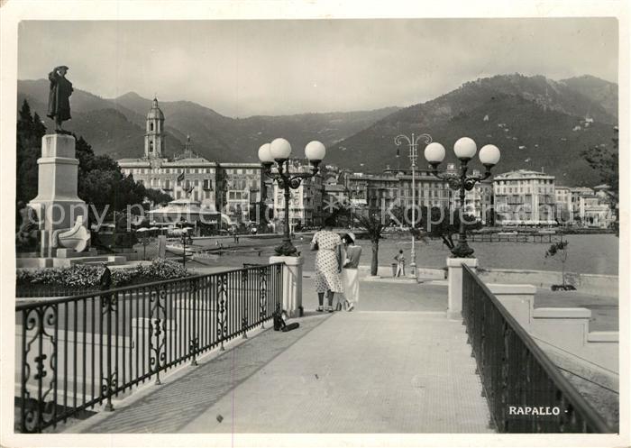 Rapallo Promenade Denkmal