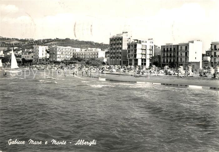 Gabicce Mare e Monte Alberghi e spiaggia