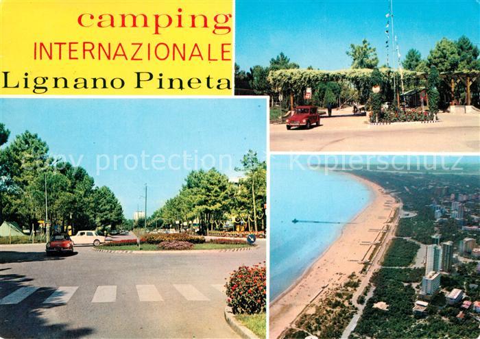 Lignano Pineta Camping Internazionale veduta aerea