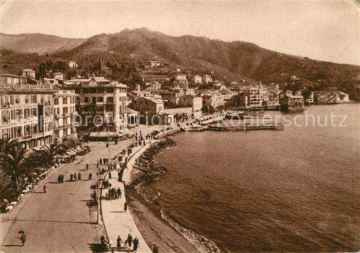 Rapallo La Passeggiata Uferpromenade