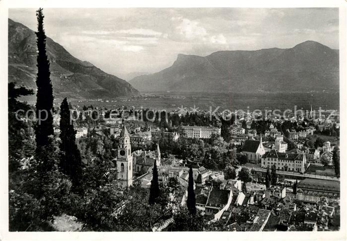 Merano Meran Panorama verso la Mendola