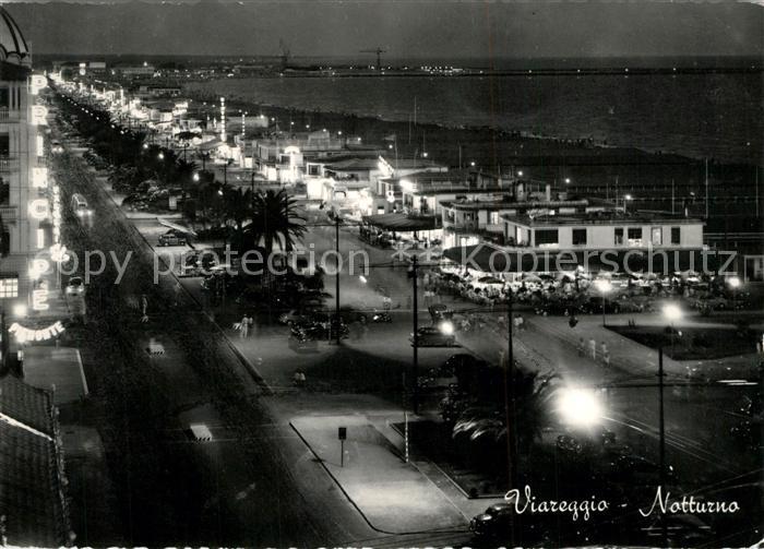 Viareggio Notturno Nachtansicht