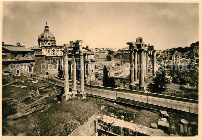 Roma Rom Foro Romano Ruinen Antike Staette