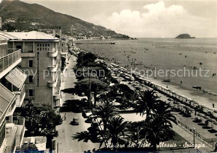 ALAssIO Savona Liguria IT Spiaggia Riviera dei Fiori