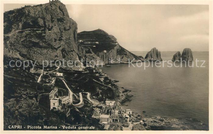 Capri Piccola Marina Veduta generale