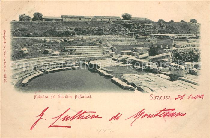 Siracusa Palestra del Giardino Bufardeci