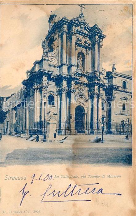Siracusa La Cattedrale gia Tempio di Minerva