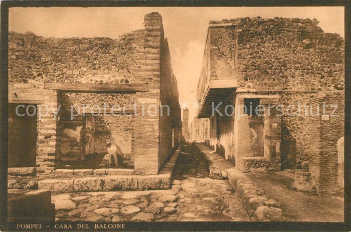 Pompei Casa del Balcone