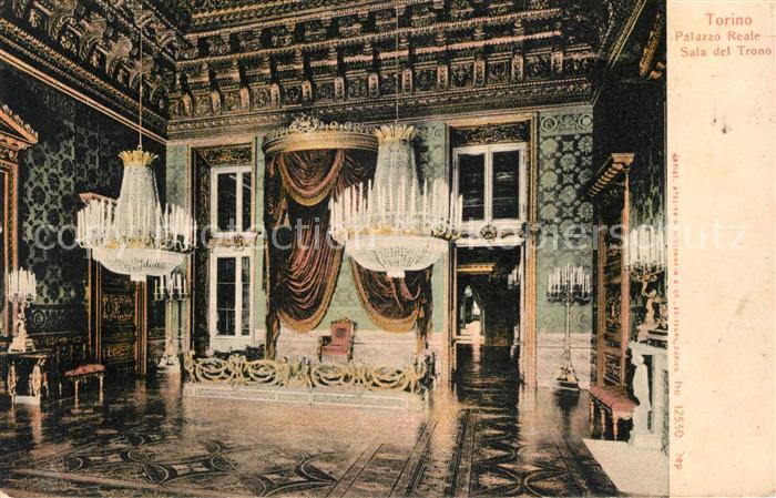 Torino Palazzo Reale Sala del Trono