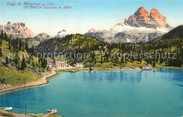 Lago di Misurina Tre Cime di Lavaredo