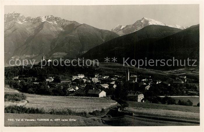 Venosta Val di Venosta Tarres verso Ortler