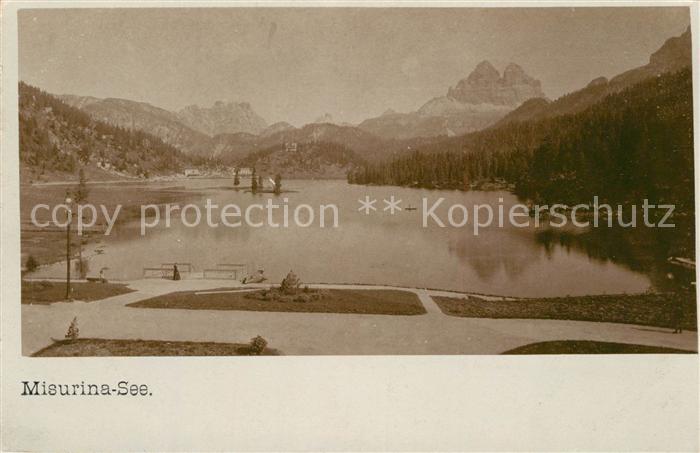 Misurinasee Panorama
