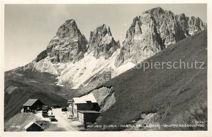Passo Sella Rifugio Flora Gruppo Sassolungo