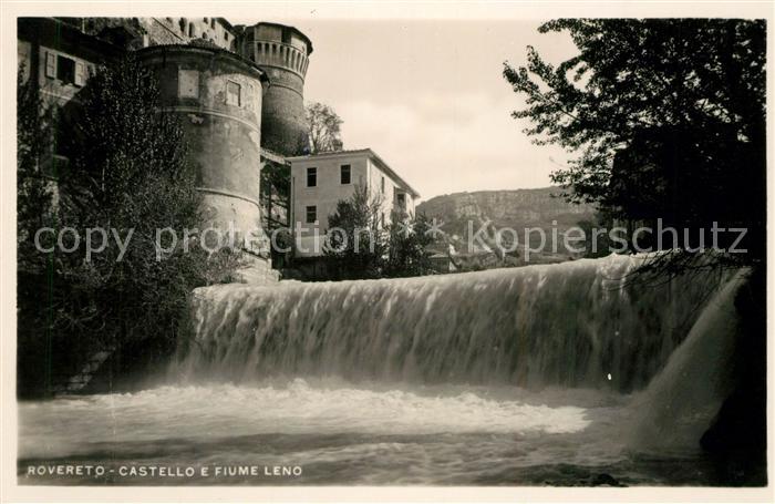 Rovereto Castello e Fiume Leno