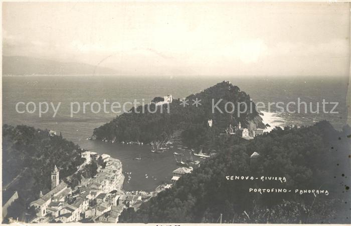 Genova Genua Liguria Portofino Panorama
