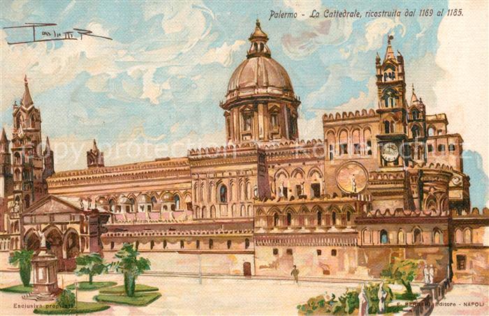 Palermo Sicilia La Cattedralericostruita dal 1169 al 1185