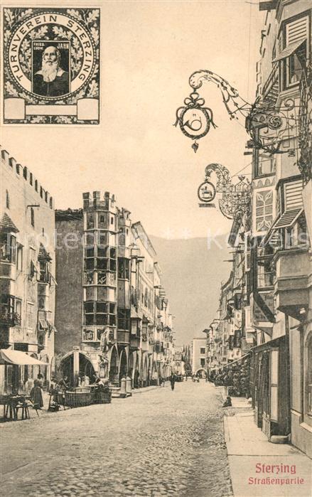 Sterzing Suedtirol Strassenpartie