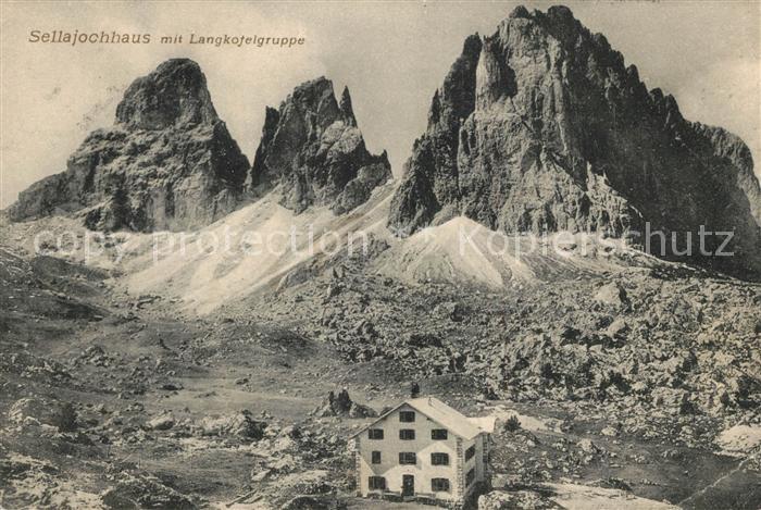 Sellajochhaus Langkofelgruppe