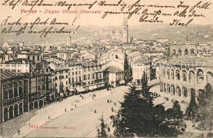 Verona Veneto Piazza Vittorio Emanuele