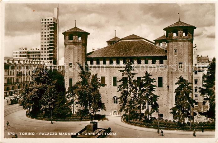 Torino Palazzo Madama e Torre Littoria