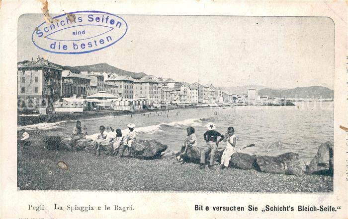 Pegli La Spiaggia e le Bagni
