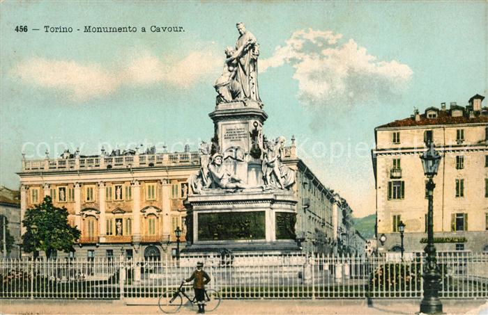 Torino Monumento a Cavour