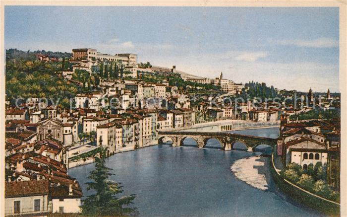 Verona Veneto Panorama con l'Adige