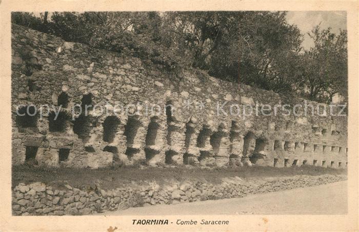 Taormina Sizilien Tombe Saracene