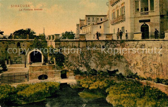 Siracusa La Fontana Aretusa