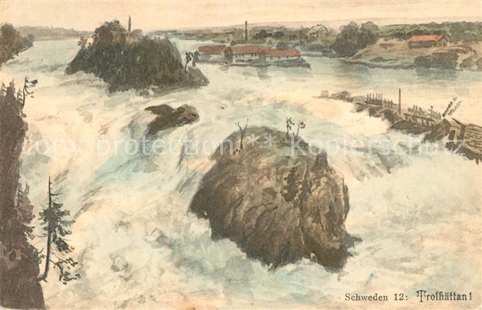 Trollhaettan ueberschwemmung Kuenstlerkarte