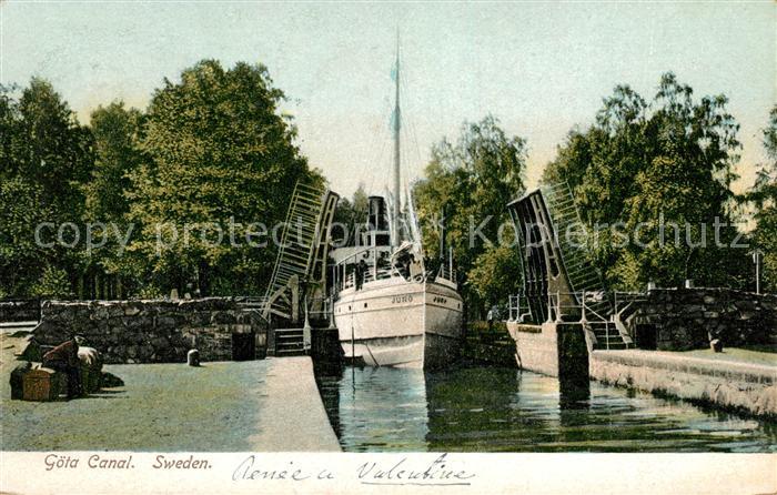 Goeteborg Goeta Canal Schleuse