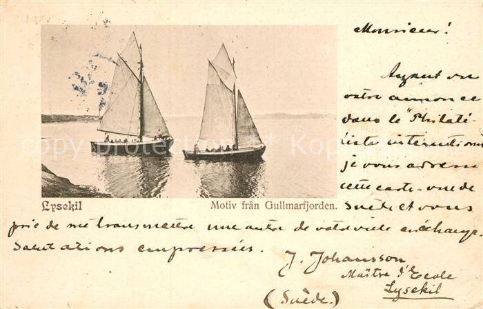 Lysekil Motiv fran Gullmarfjorden