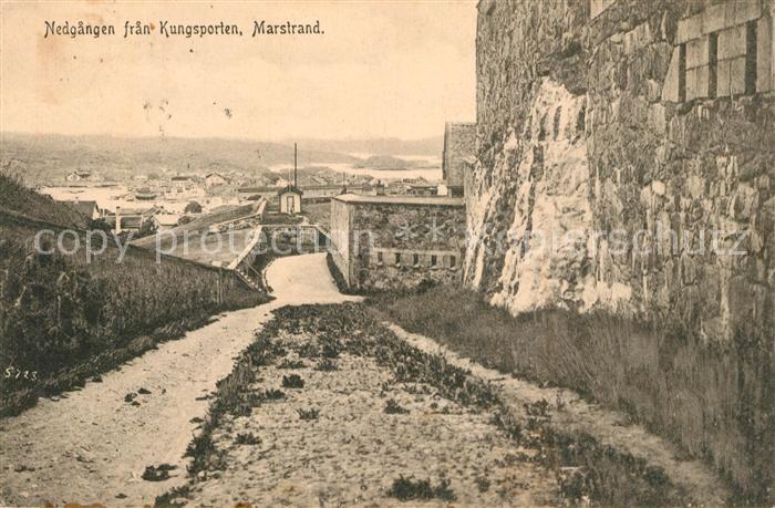 Marstrand Nedgangen fran Kungsporten