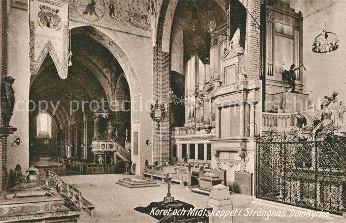 Straengnaes Domkyrka Koret och Midtskeppeti