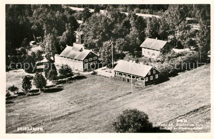 Vaermland Region Sillegarden Fliegeraufnahme