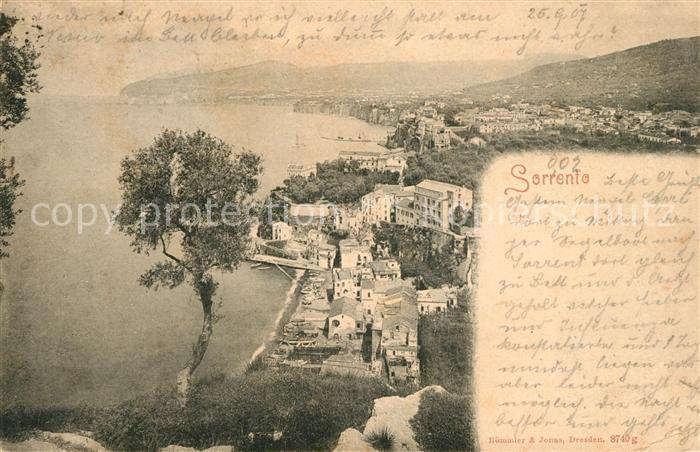 Sorrento Campania Panorama