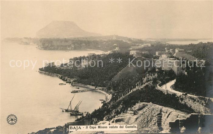 Baja Il Capo Miseno veduto dal Castello