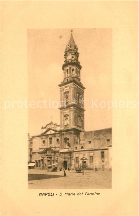 Napoli Neapel Santa Maria del Carmine