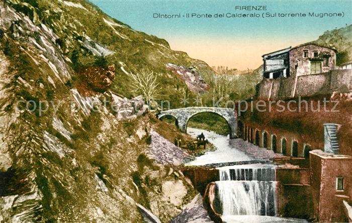 Firenze Florenz Dintorni Il Ponte del Calderalo