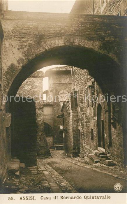 Assisi Umbria Casa di Bernardo Quintavalle