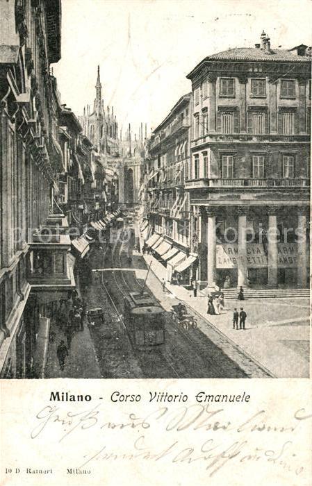Milano Corso Vittorio Emanuele