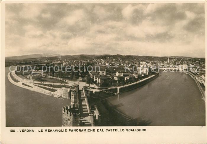 Verona Veneto Le Meraviglie panoramiche dal Castello Scaligero