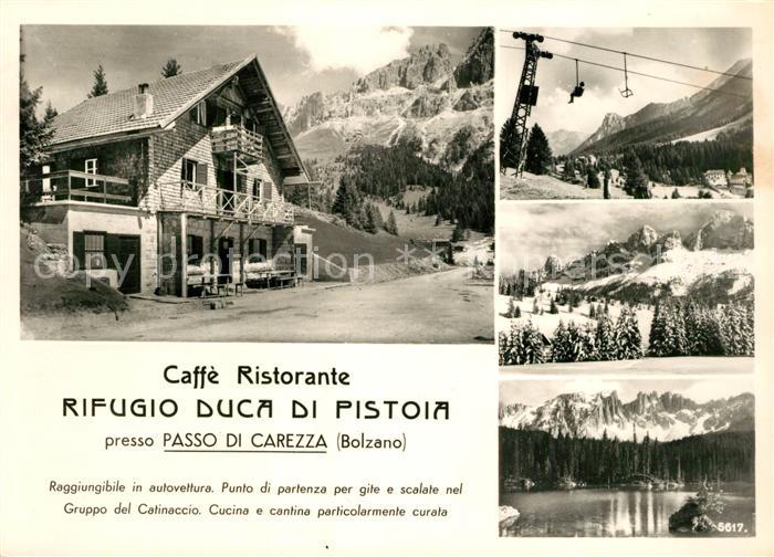 Bozen Suedtirol Caffe Ristorante Rifugio Duca di Pistoia