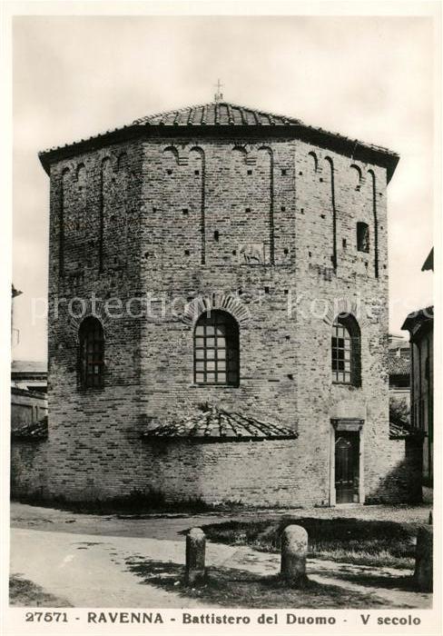 Ravenna Italia Battistero del Duomo