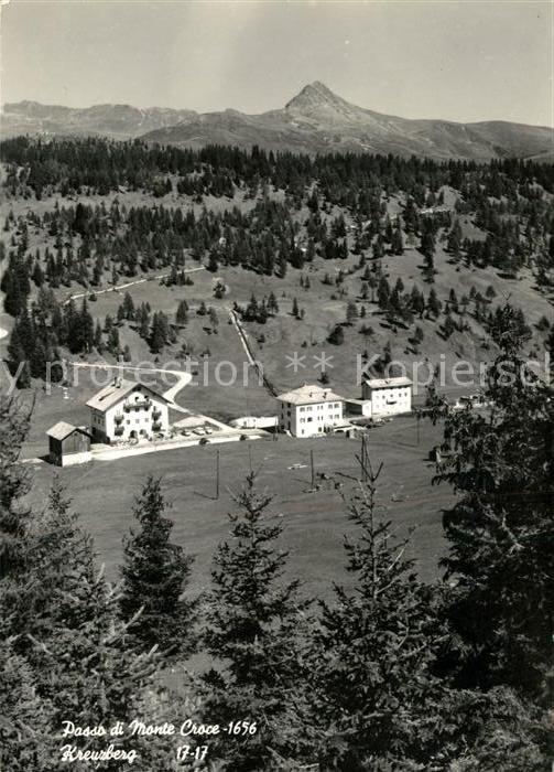 Sesto Sexten Suedtirol Passo di Monte Croce Kreuzberg