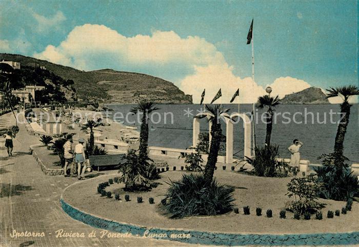 Spotorno Riviera di Ponente Lungo mare